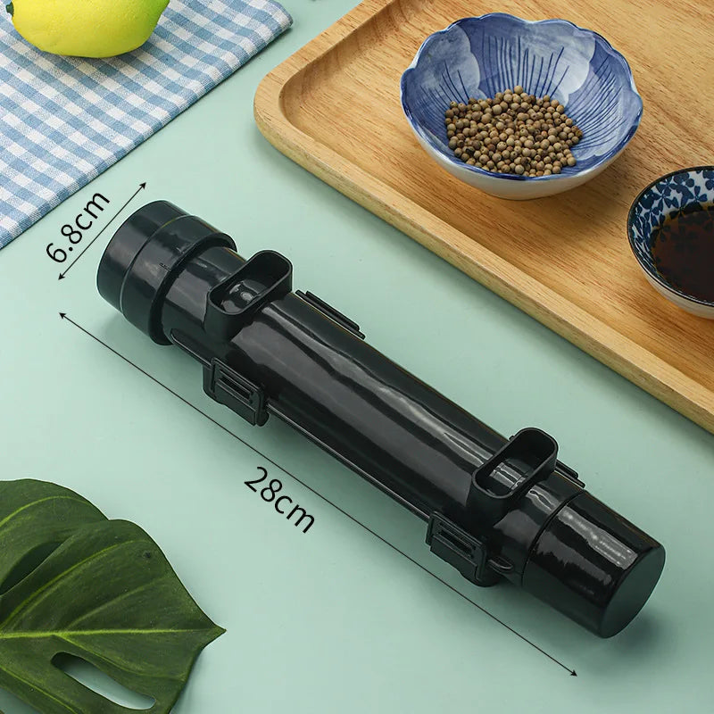 Push-Type Sushi Mold Instant Diy Seaweed Rice Ball Maker Seaweed Rice Ball Tool Set Household Full Set Accessories Kitchen Molds